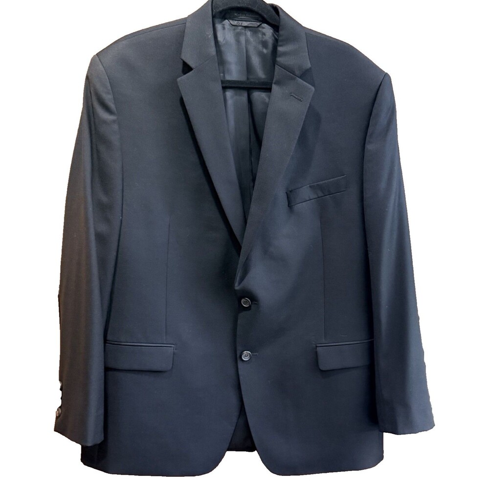 Lauren Ralph Lauren Blazer 44R Black 100% Wool Sport Coat Men’s